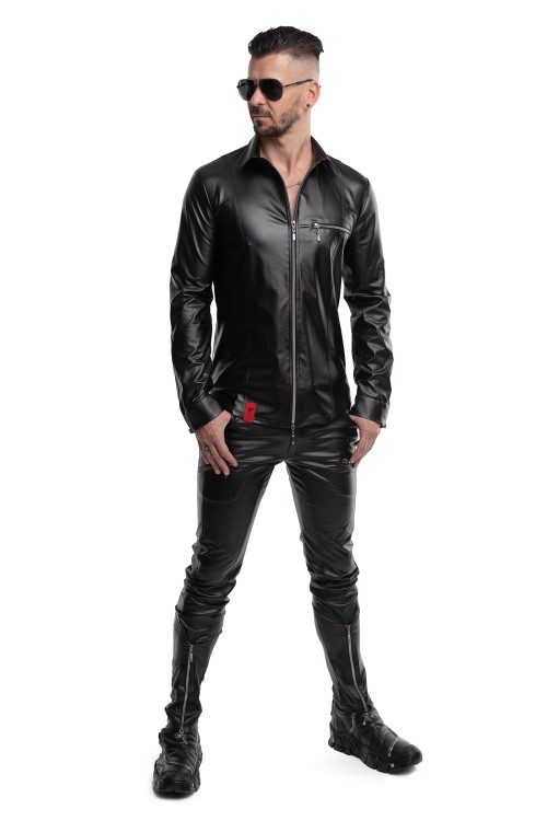 Long-sleeved Shirt RMPasquale001 black - S