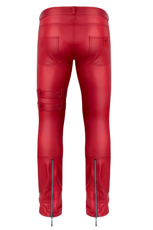 lange Herren Hose RMTommaso002 rot - S lange Herren Hose RMTommaso002 rot - S