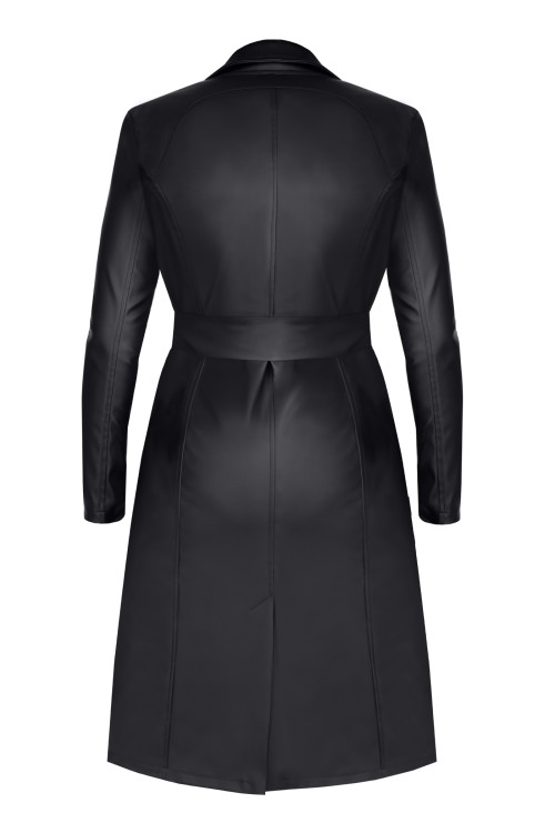 schwarzer Mantel TDSelina001 - S