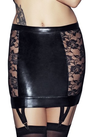 black skirt Lorena M by 7-Heaven
