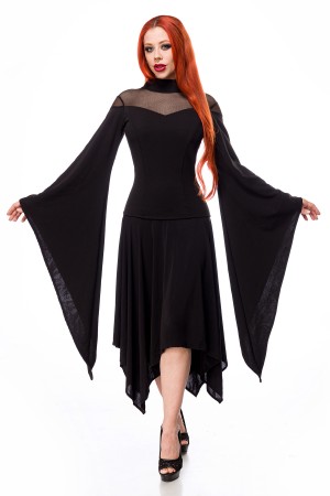 Kleid mit Netzeinsatz 90521 von Ocultica