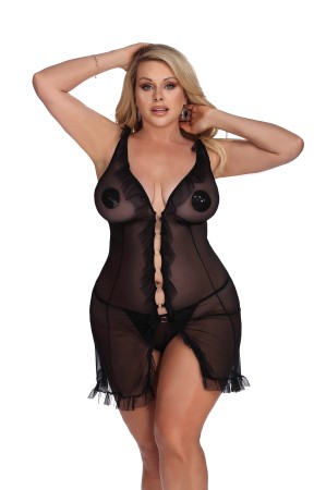 black Chemise AA053640 - XL/2XL