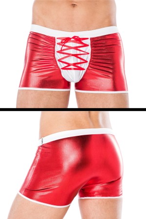 rot/weiße Boxershorts MC/9091 L/XL