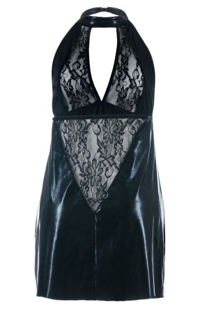 black chemise SB/1001 Sexy Base Collektion by Andalea Lingerie
