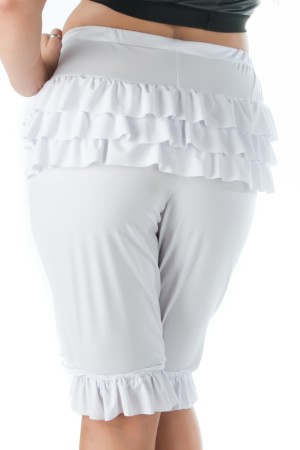 white Pantaloon SW/122 by Andalea Sexy Work Collection
