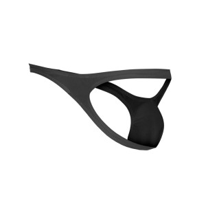 black Low Rise Bulge String C4MSPXBUL02 - XL