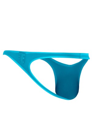 turquoise Mesh Low Rise Bulge String C4MSPXBUL02 GLOW - L