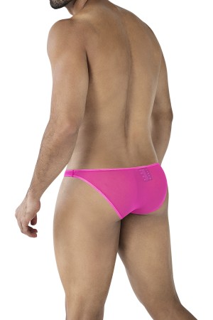 hot pink Low Rise Bulge Brief Mesh C4MSPXBUL01 GLOW by Cut4Men