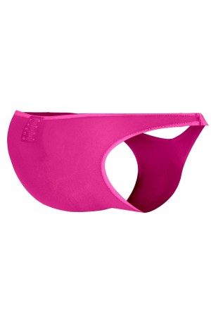 hot pink Low Rise Bulge Brief Mesh C4MSPXBUL01 GLOW - L