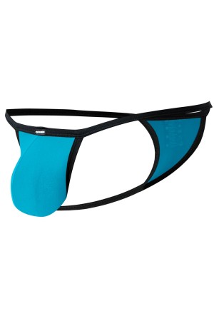 turquoise Mini Tanga Kini Mesh C4MSPX17 GLOW - L