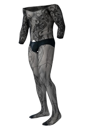 Herren Bodystocking ouvert RAV119 - S/M