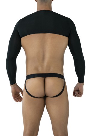 schwarzes Jockstrap-Set RAV117 von Cut4Men