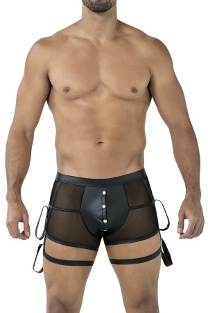Black Prison Garter C4MRAV107 by Cut4Men