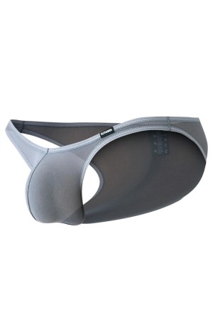 Grey Low Rise Bulge Brief Mesh C4MSPXBUL01 - XL