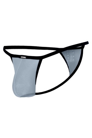 Grey Mini Tanga Kini Mesh C4MSPX17 - L