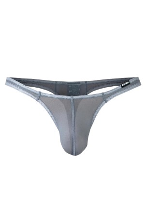grey Mesh Brazilian Thong C4MSPX06 - S