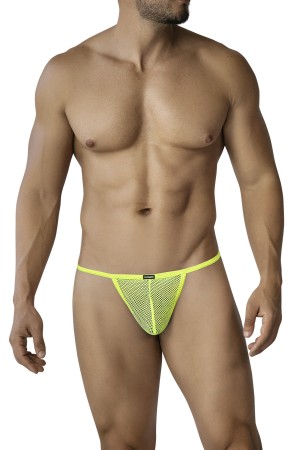 Neon Lime Mesh G-String C4MMSH02 von Cut4Men
