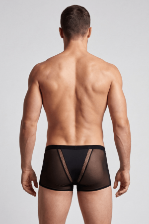 black Boxer Shorts 2502-67 by Look Me