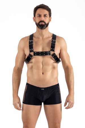 black shoulder harness LM275017BLK by Look Me