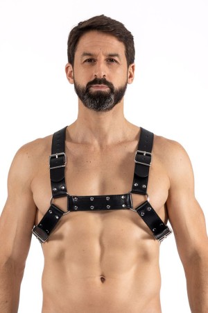 black shoulder harness LM275017BLK