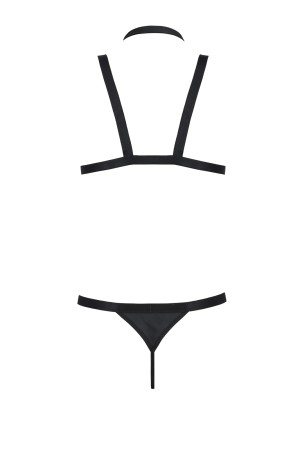 schwarzes Harness Set 039 - S/M
