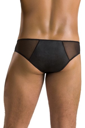 schwarzer Herren Slip 042 von Passion