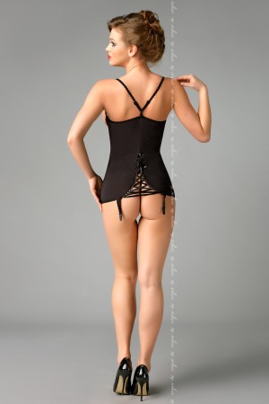 black Chemise Carla by MeSeduce Lingerie