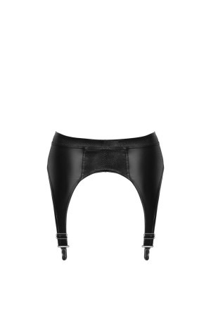 F277 Snake Wetlook Strapsgürtel - 2XL