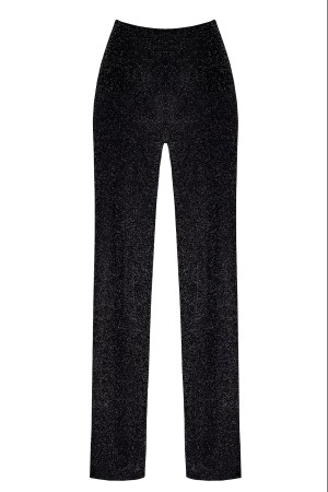 F374 Onyx Sheer Palazzo trousers - XS