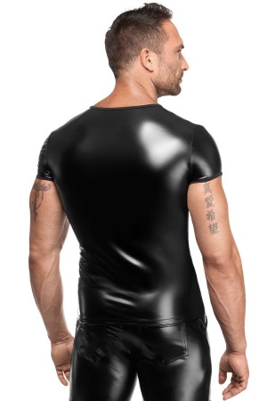 Wetlook T-shirt Vexen Tee H084 by Noir Handmade Kink Royal Collection