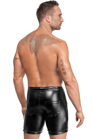 black Rogue shorts H088 by Noir Handmade Kink Royal Collection