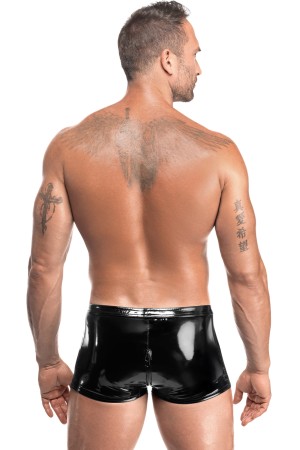 schwarze Lack Shorts Voltage H095 von Noir Handmade Kink Royal Collection