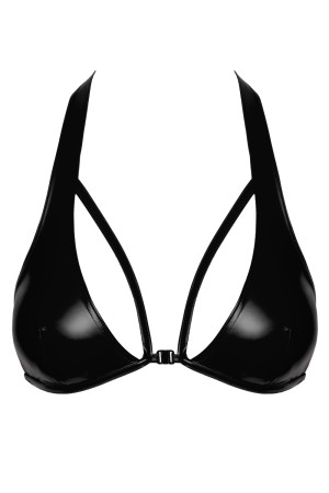 F391 Troublemaker Bralette schwarz - L