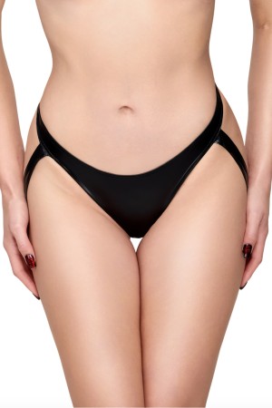 F393 Troublemaker Strappy Panties schwarz von Noir Handmade
