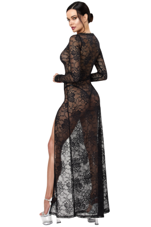 F405 One More Kiss Maxi Gown von Noir Handmade