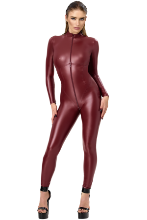 F395 Wetlook Overall von Noir Handmade Dark Romance