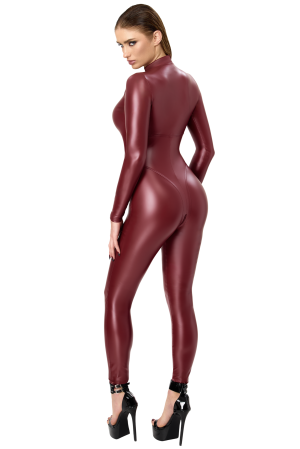 F395 Wetlook Overall von Noir Handmade Dark Romance