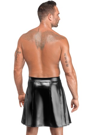 black Valor PW skirt H090 by Noir Handmade Kink Royal Collection