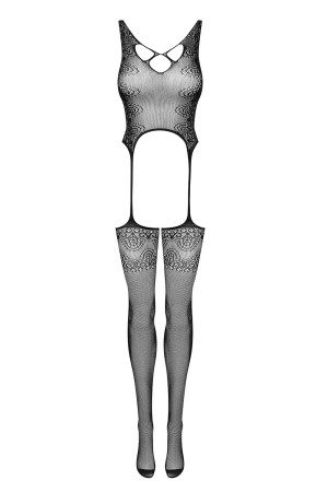 Bodystocking F228 schwarz S-L von Obsessive