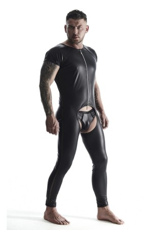 Men's jumpsuit OVE001 black - XXL