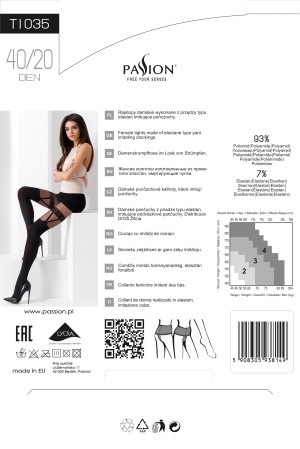 tights TI035 black - 4