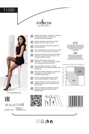 net tights TI020 black by Passion