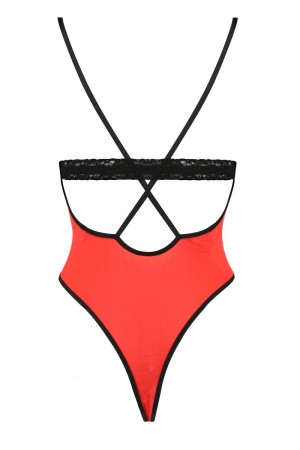 roter Stringbody PA595315 von Passion Devil Collection