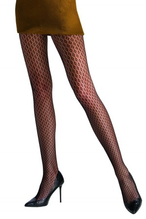 net tights TI041 black by Passion