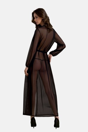 black Peignoir PA596660 - S/M