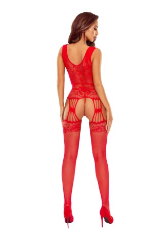 red ouvert Bodystocking BS120 by Passion