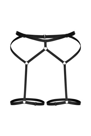 2918 schwarzer Harness - One Size