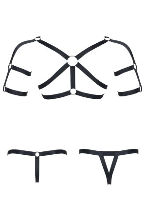 harness SET011 black - L/XL