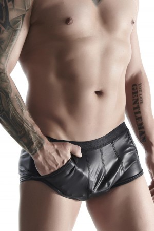 Short SHO007 black by Regnes Fetish Planet