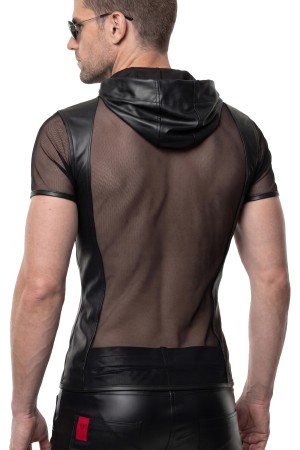 Herren Kapuzen T-Shirt ADGinter001 schwarz von RFP After Dark Line